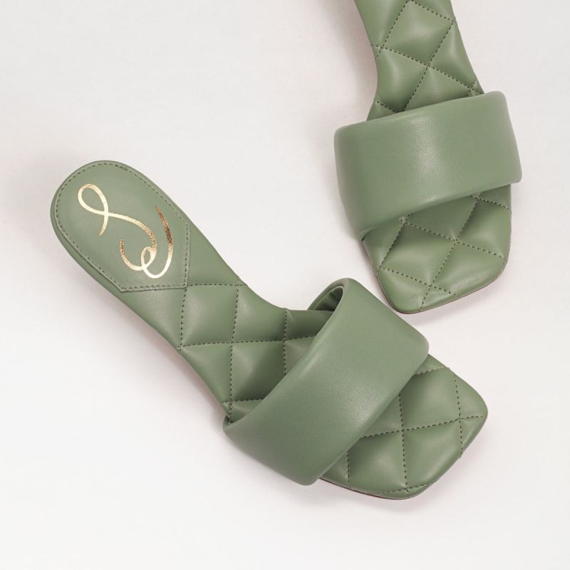 Sam Edelman Starla Mule-Mint Teal Leather
