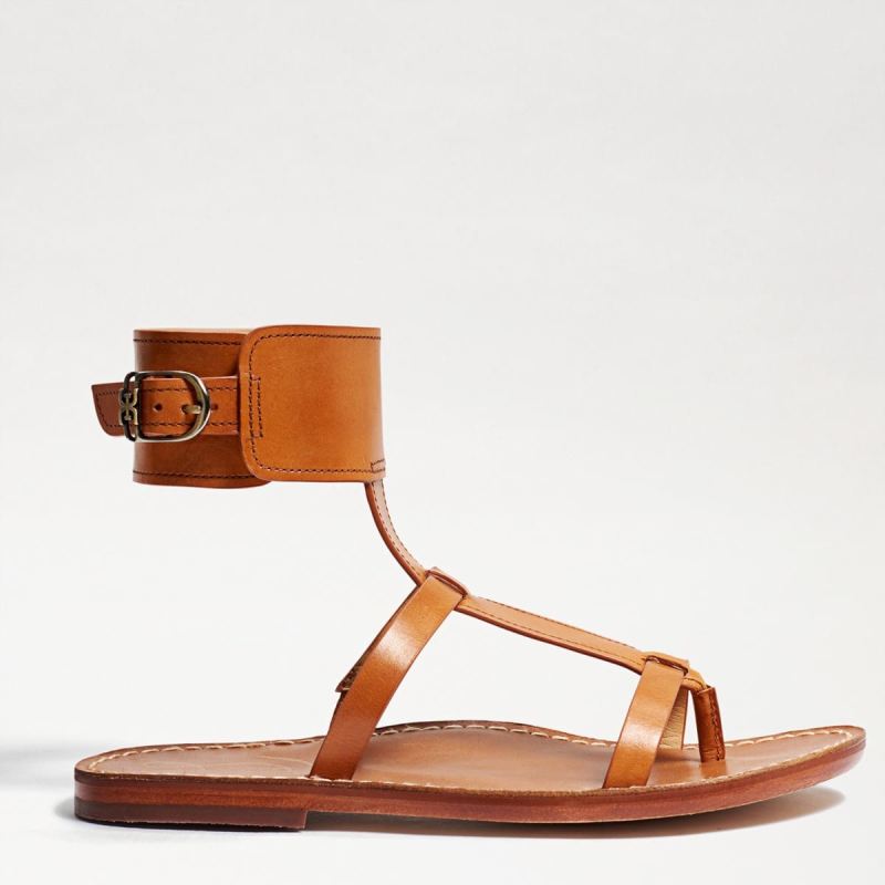 Sam Edelman Mollie Gladiator Sandal-Natural Leather