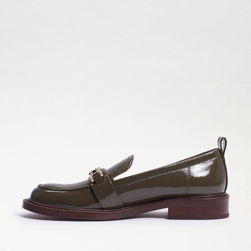 Sam Edelman Christy Loafer-Alpine Green Patent Leather