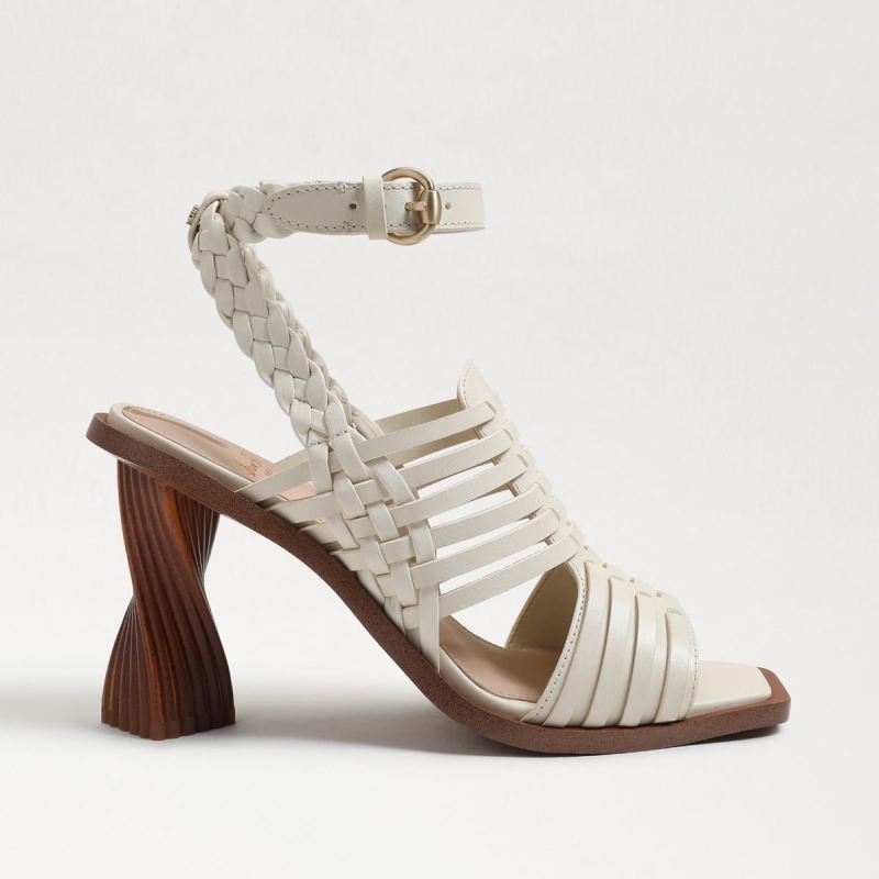 Sam Edelman Holland Heel-Modern Ivory Leather