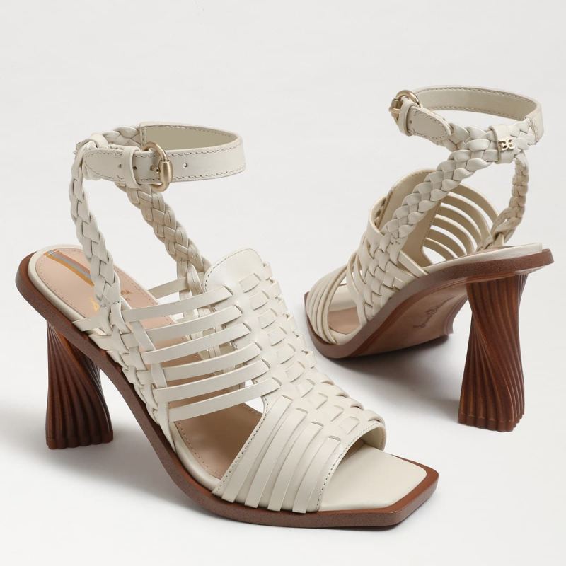 Sam Edelman Holland Heel-Modern Ivory Leather