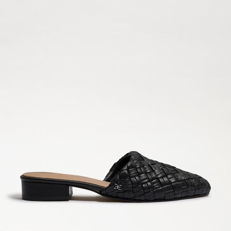 Sam Edelman Page Mule-Black Leather
