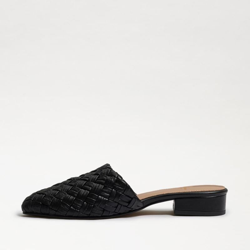 Sam Edelman Page Mule-Black Leather