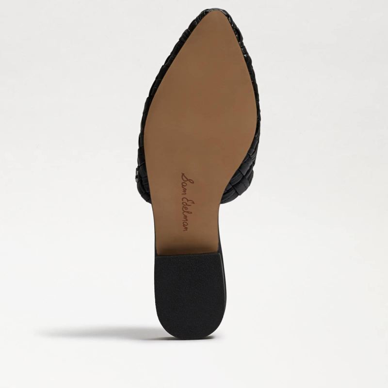 Sam Edelman Page Mule-Black Leather