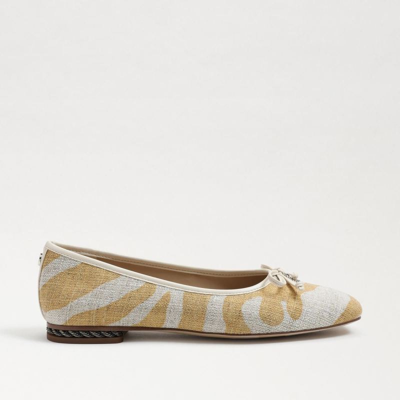 Sam Edelman Marisol Flat-Desert Sun Zebra Linen