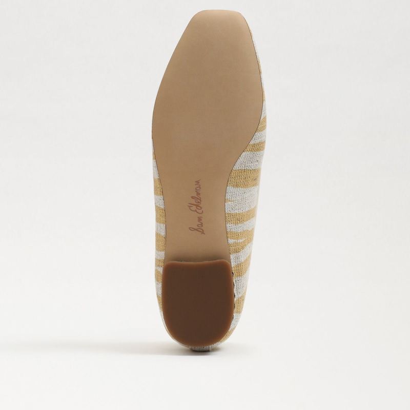 Sam Edelman Marisol Flat-Desert Sun Zebra Linen