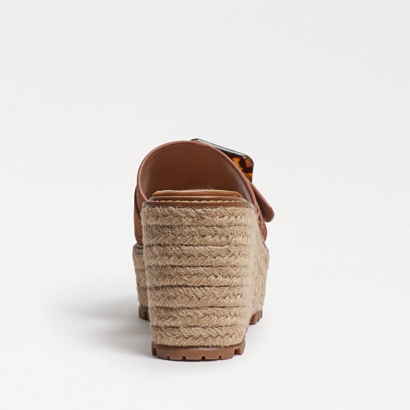 Sam Edelman Livi Espadrille Wedge Sandal-Luggage