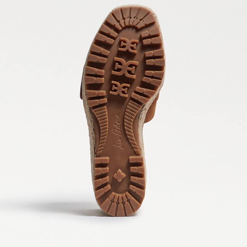 Sam Edelman Livi Espadrille Wedge Sandal-Luggage