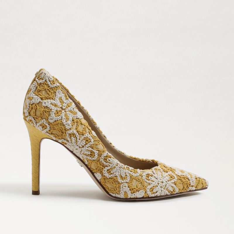 Sam Edelman Hazel Pointed Toe Heel-Desert Sun Floral