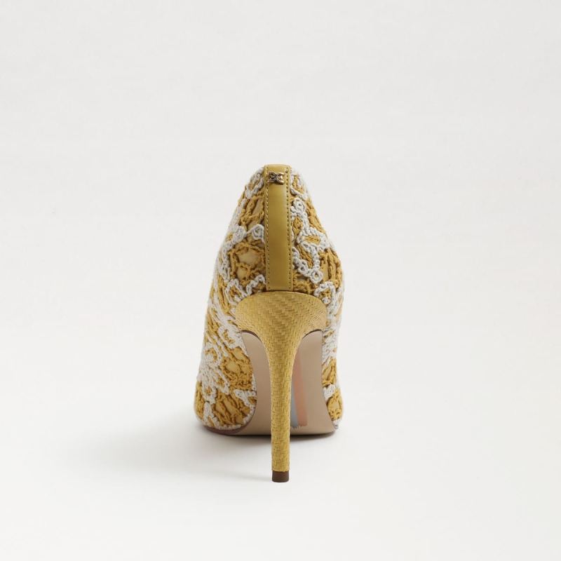 Sam Edelman Hazel Pointed Toe Heel-Desert Sun Floral