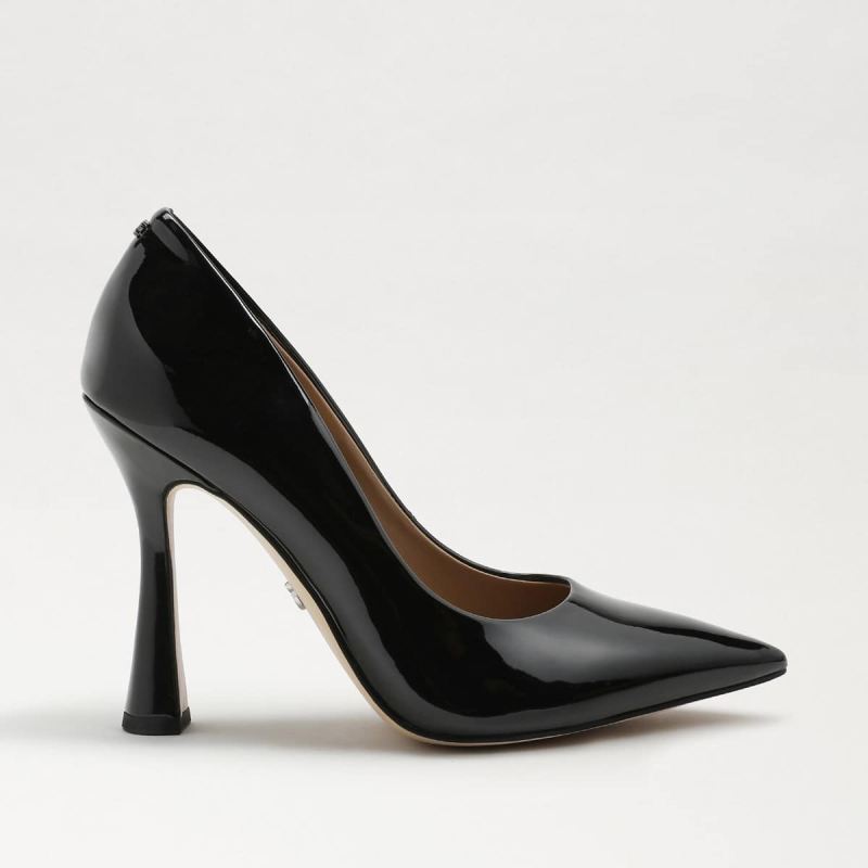 Sam Edelman Antonia Pointed Toe Pump-Black Patent