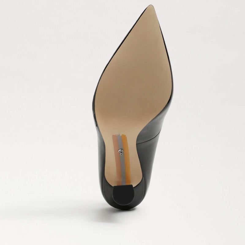 Sam Edelman Antonia Pointed Toe Pump-Black Patent