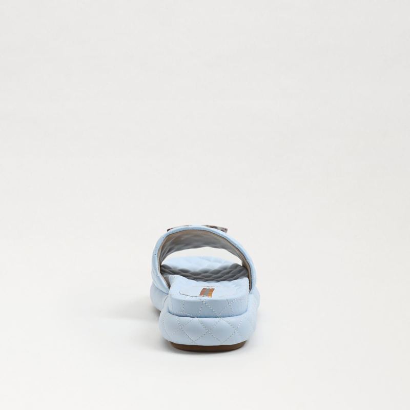 Sam Edelman Karinda Slide Sandal-Riviera Blue Leather