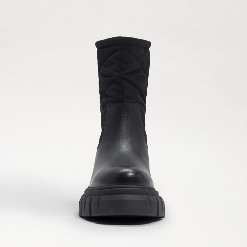 Sam Edelman Orleans Lug Sole Boot-Black