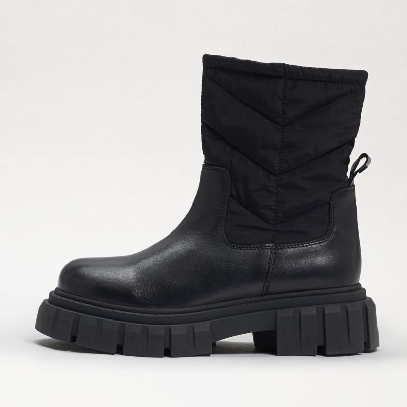 Sam Edelman Orleans Lug Sole Boot-Black