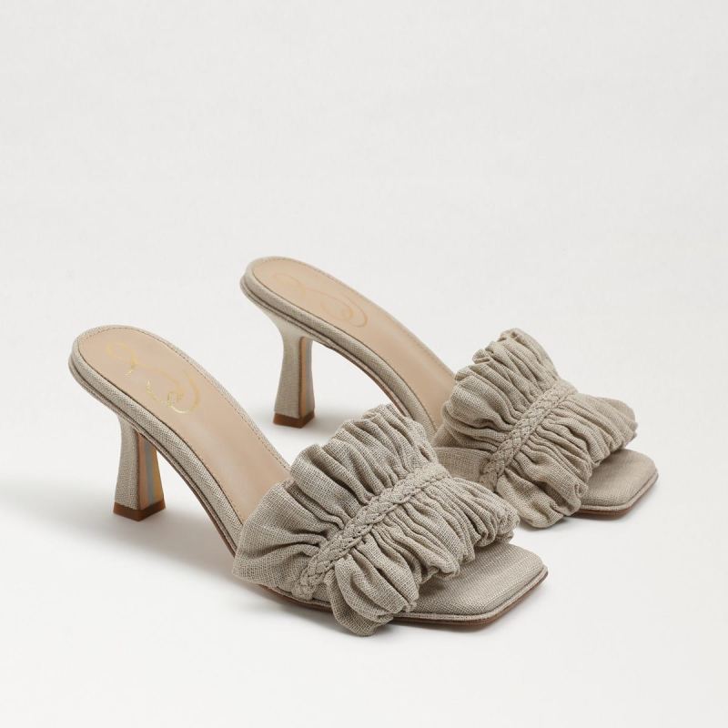 Sam Edelman Kady Mule-Natural Linen Sam Edelman Kady Mule-Natural Linen