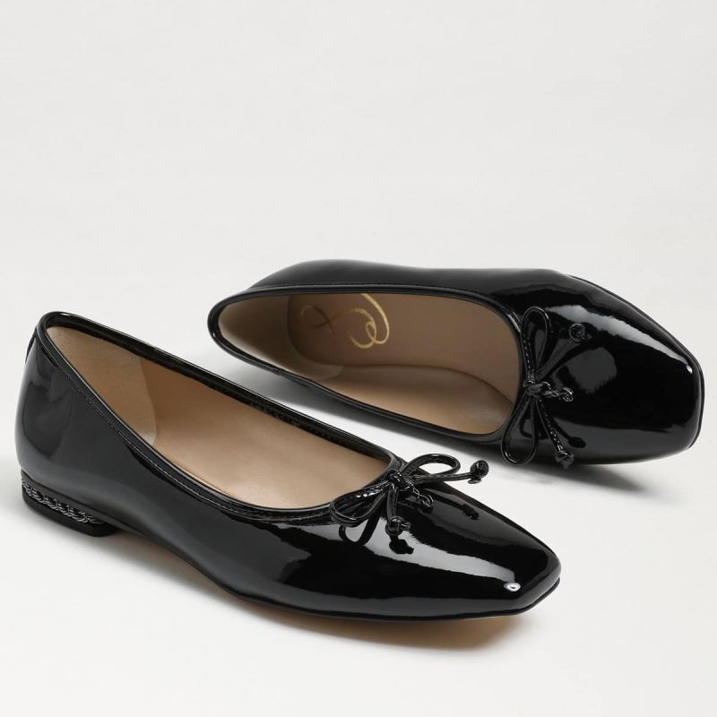 Sam Edelman Marisol Flat-Black Patent