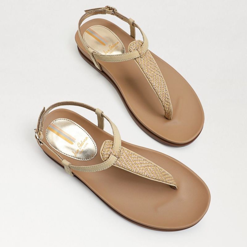 Sam Edelman Naomi Thong Sandal-Desert Sun Raffia