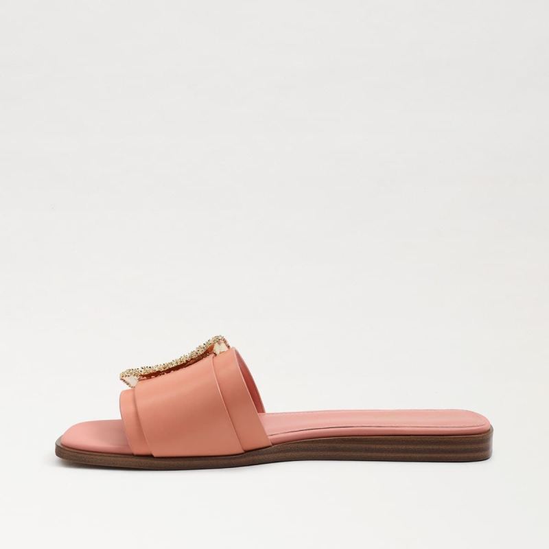 Sam Edelman Inez Slide Sandal-Canyon Clay Leather