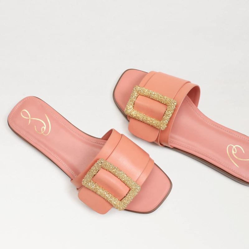 Sam Edelman Inez Slide Sandal-Canyon Clay Leather
