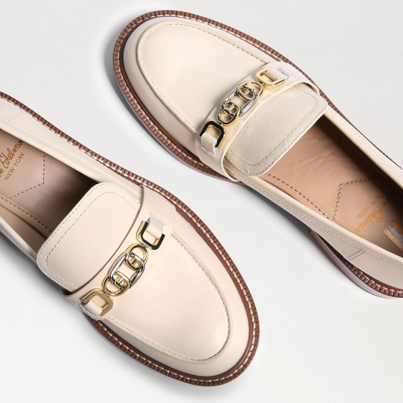 Sam Edelman Christy Loafer-Modern Ivory Leather