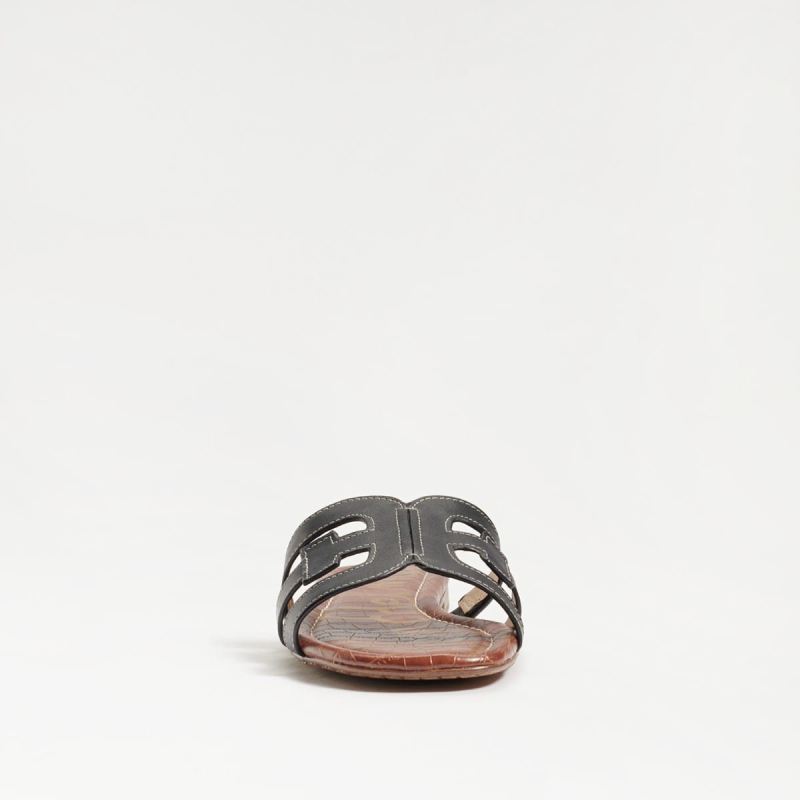 Sam Edelman Bay Slide Sandal-Black Leather