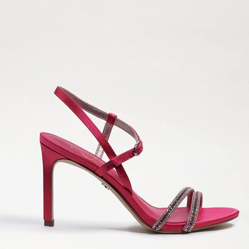 Sam Edelman Daisie Stiletto-Bold Fuchsia Satin