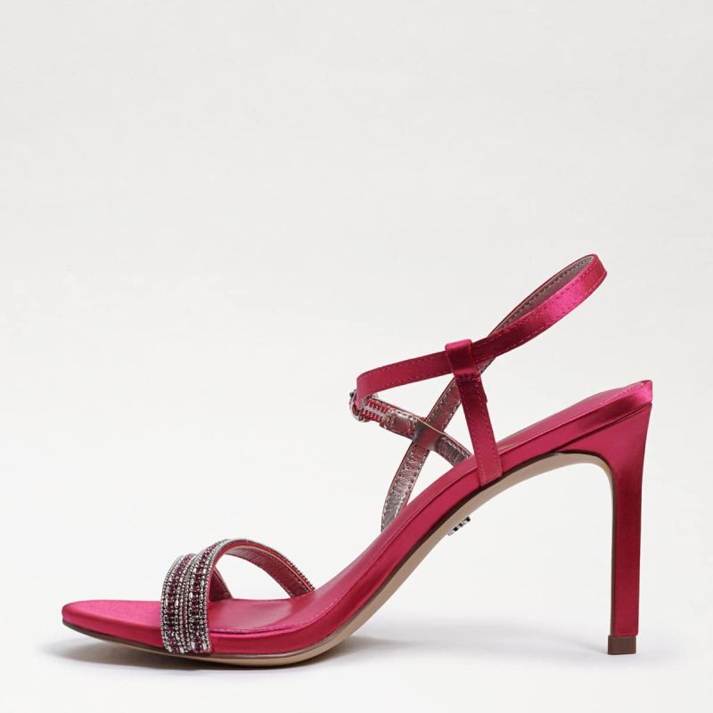 Sam Edelman Daisie Stiletto-Bold Fuchsia Satin