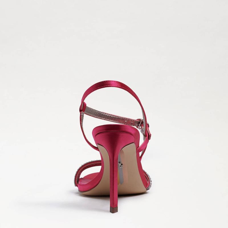 Sam Edelman Daisie Stiletto-Bold Fuchsia Satin