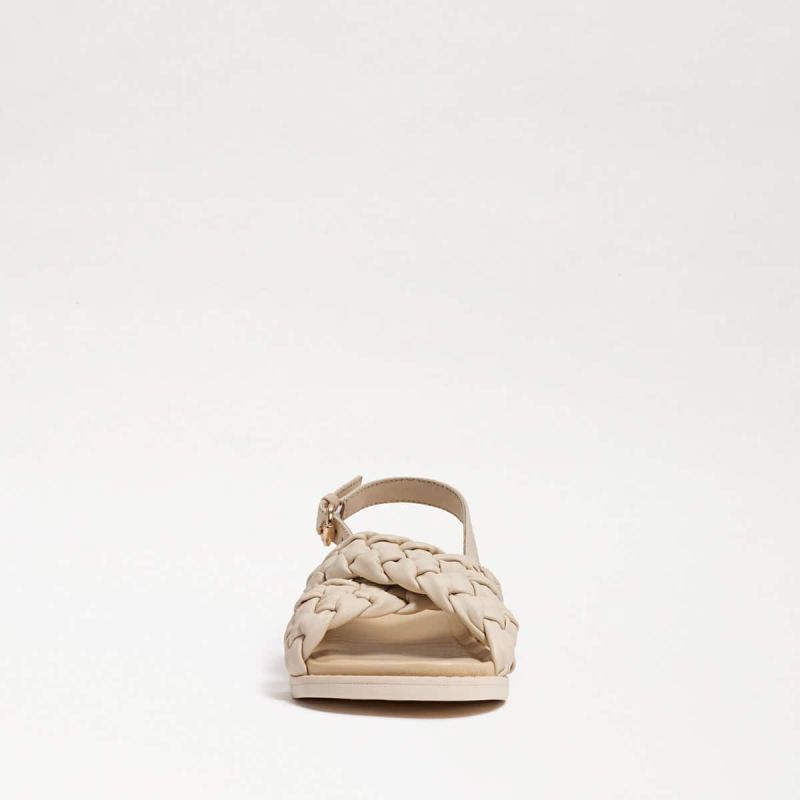 Sam Edelman Vita Kids Braided Sandal-Modern Ivory Leather