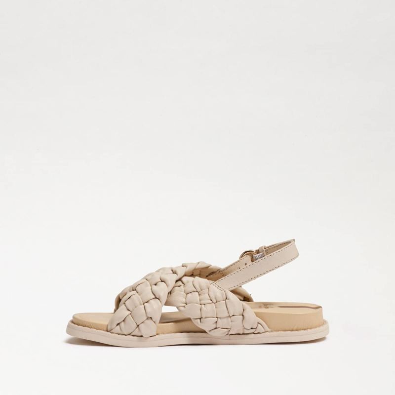 Sam Edelman Vita Kids Braided Sandal-Modern Ivory Leather