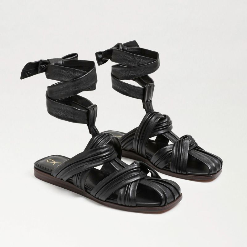 Sam Edelman Imogene Sandal-Black Leather