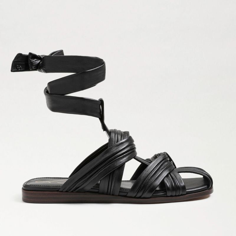 Sam Edelman Imogene Sandal-Black Leather