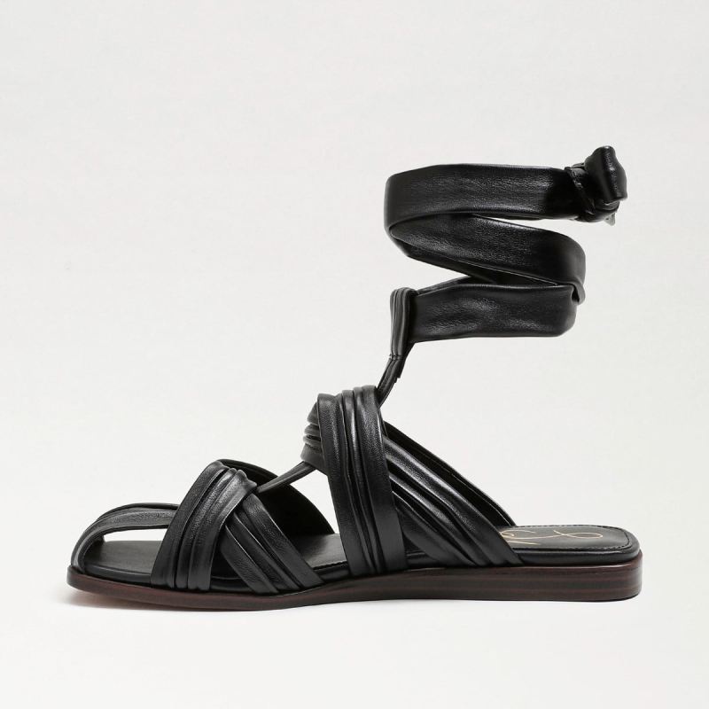 Sam Edelman Imogene Sandal-Black Leather