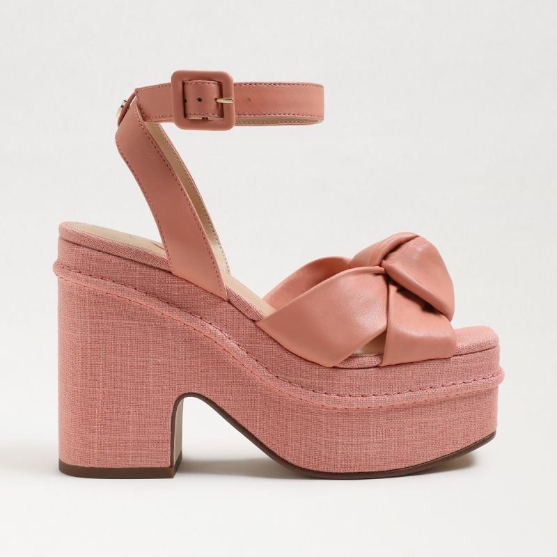 Sam Edelman Theresa Platform Block Heel-Canyon Clay