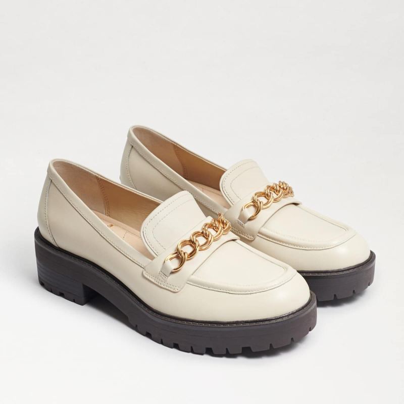 Sam Edelman Taelor Lug Sole Loafer-Modern Ivory Leather Sam Edelman Taelor Lug Sole Loafer-Modern Ivory Leather
