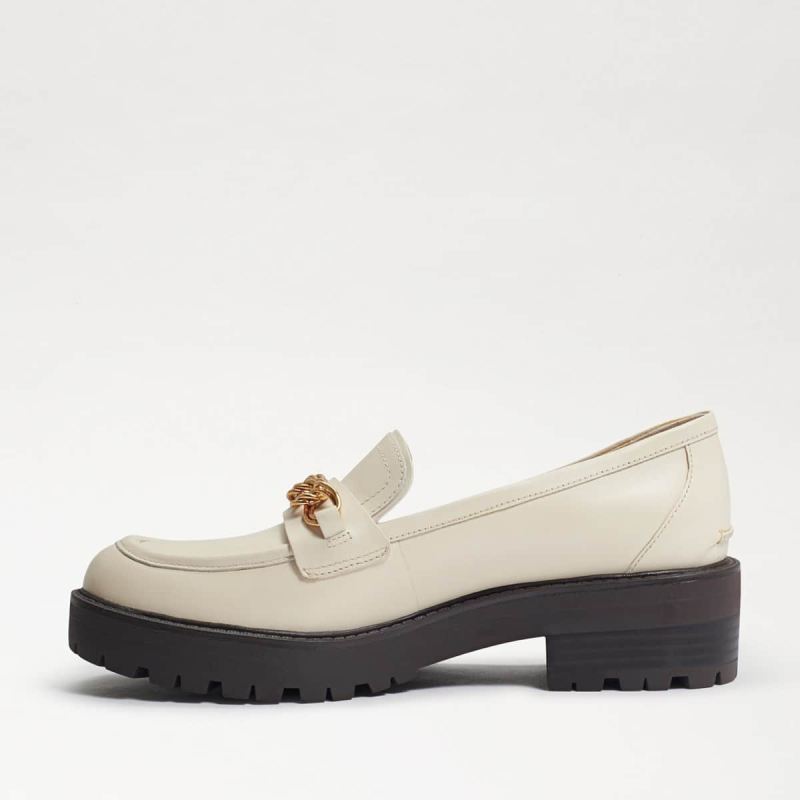 Sam Edelman Taelor Lug Sole Loafer-Modern Ivory Leather