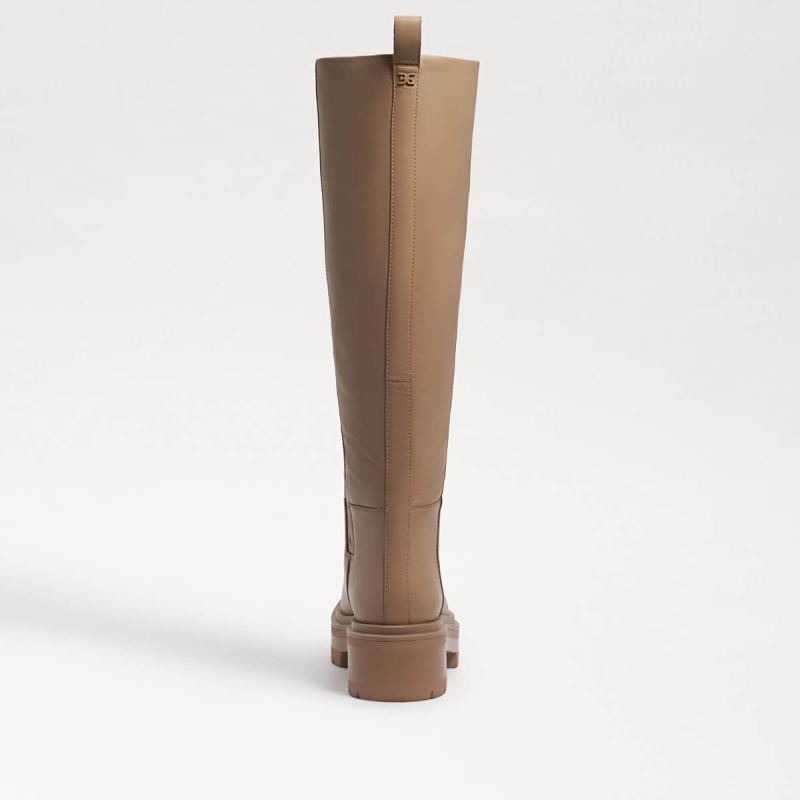 Sam Edelman Larina Tall Boot-Sesame Leather