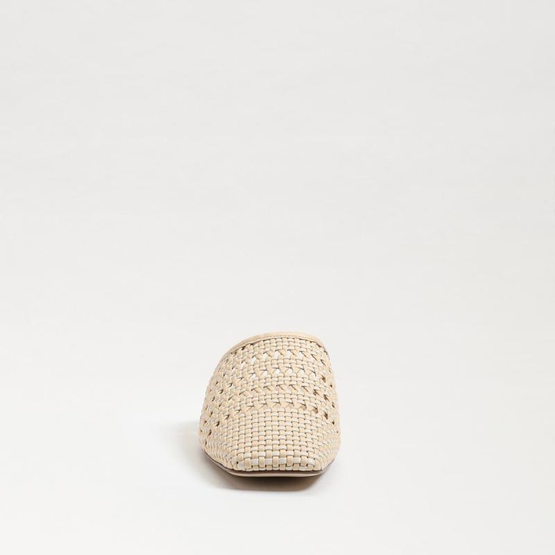 Sam Edelman Leona Mule-Eggshell/Ivory Woven