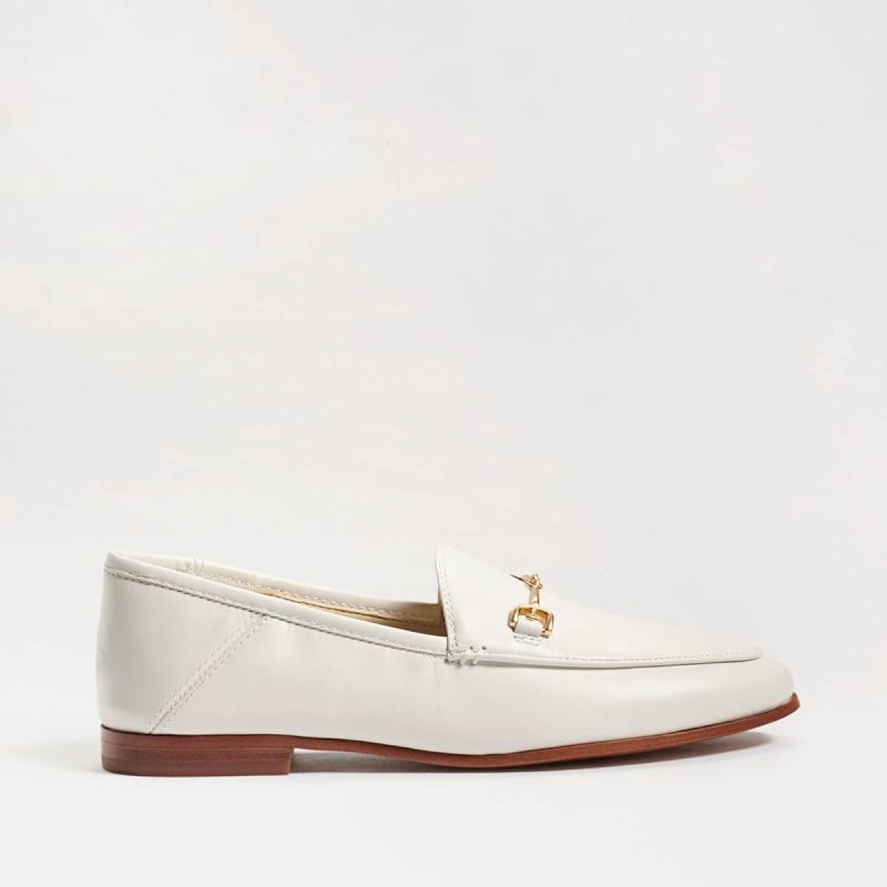 Sam Edelman Loraine Bit Loafer-White Leather