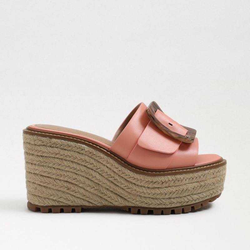 Sam Edelman Livi Espadrille Wedge Sandal-Canyon Clay Leather