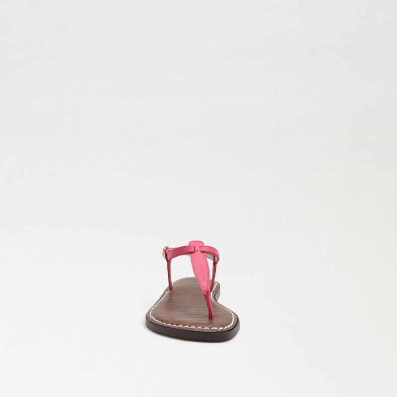 Sam Edelman Gigi Kids Thong Sandal-Carmine Rose Croc