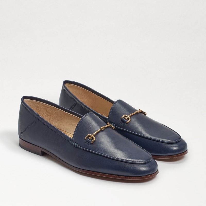Sam Edelman Loraine Bit Loafer-Baltic Navy Leather - Click Image to Close