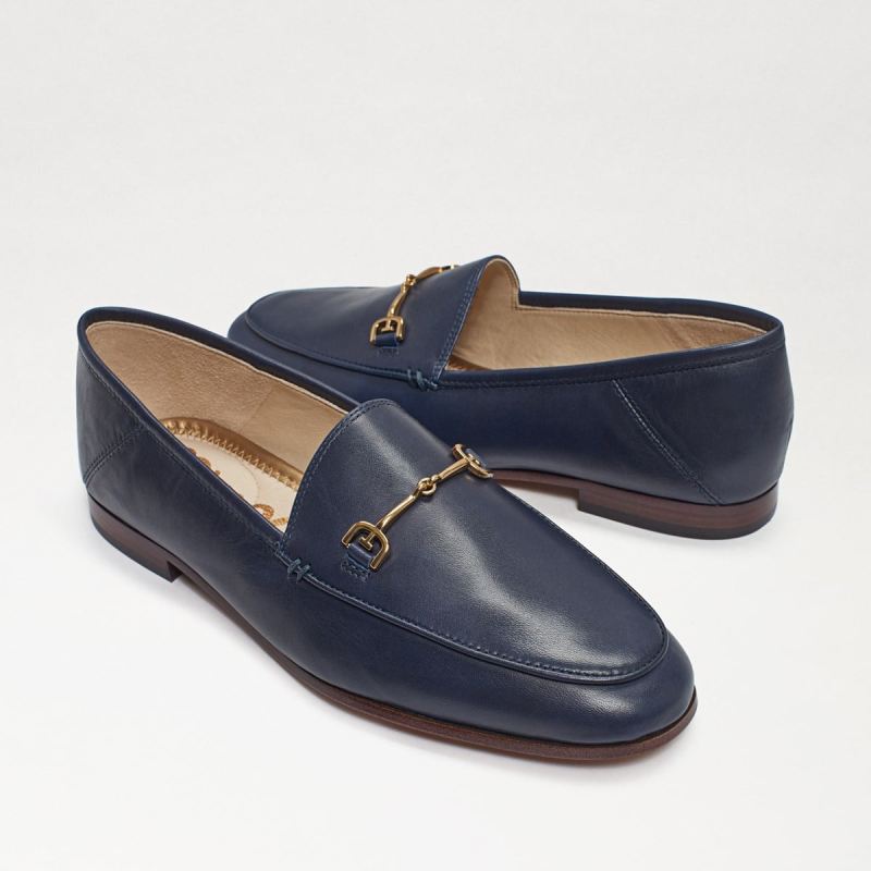 Sam Edelman Loraine Bit Loafer-Baltic Navy Leather