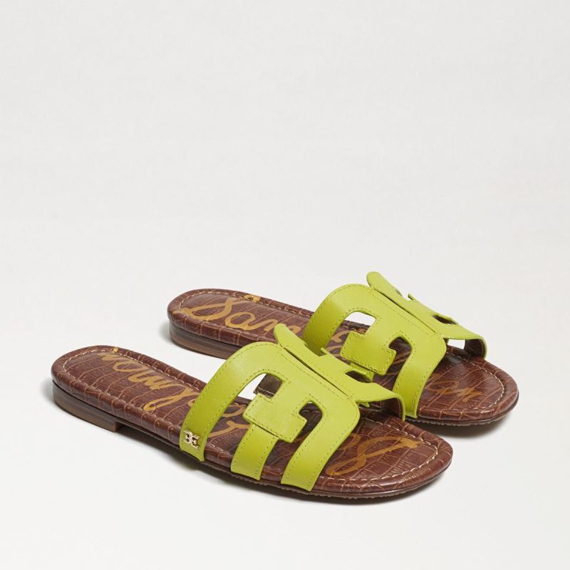 Sam Edelman Bay Slide Sandal-Limelight Leather