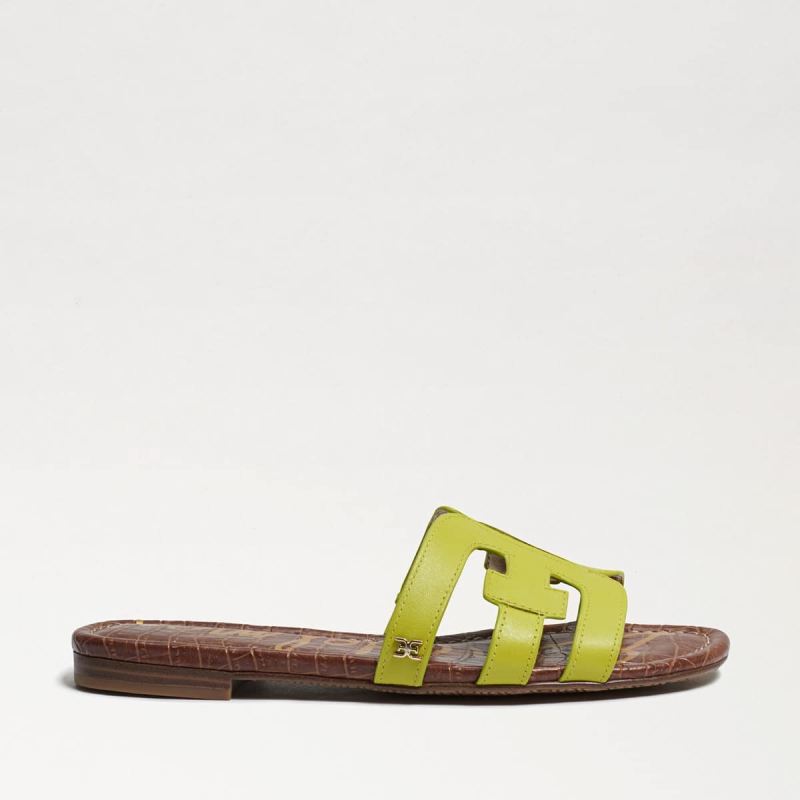 Sam Edelman Bay Slide Sandal-Limelight Leather