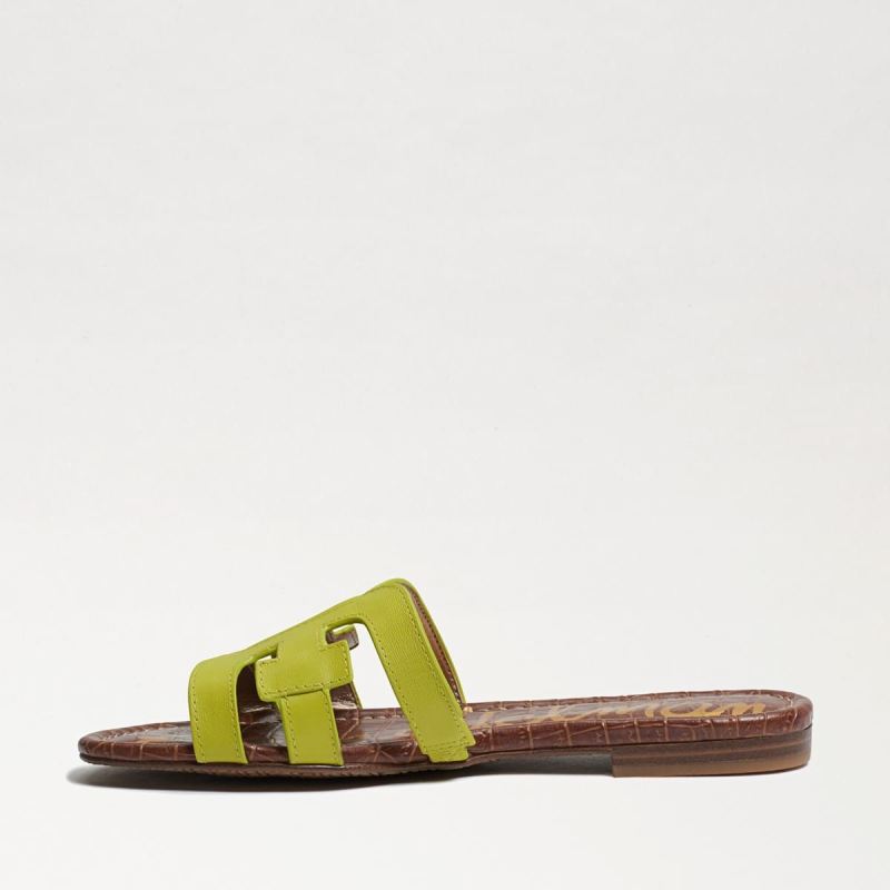 Sam Edelman Bay Slide Sandal-Limelight Leather