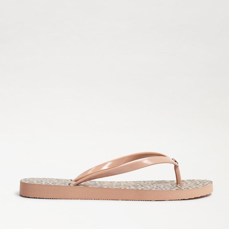 Sam Edelman Skye Flip Flop Sandal-Brown Multi