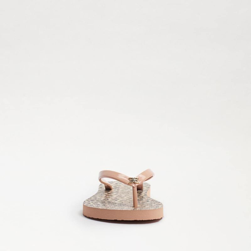 Sam Edelman Skye Flip Flop Sandal-Brown Multi