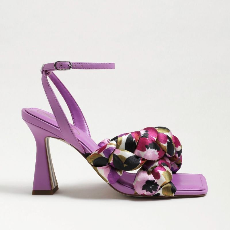 Sam Edelman Courtney Strappy Sandal-Ultra Violet Silk